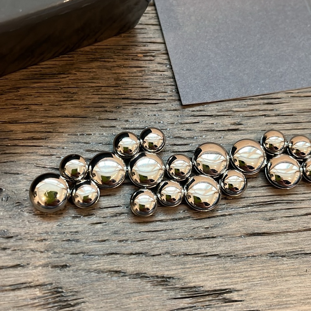 New Calvin Klein liquid silver circles bracelet, $350 - Picture 2 of 4